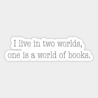 World of Books Sticker